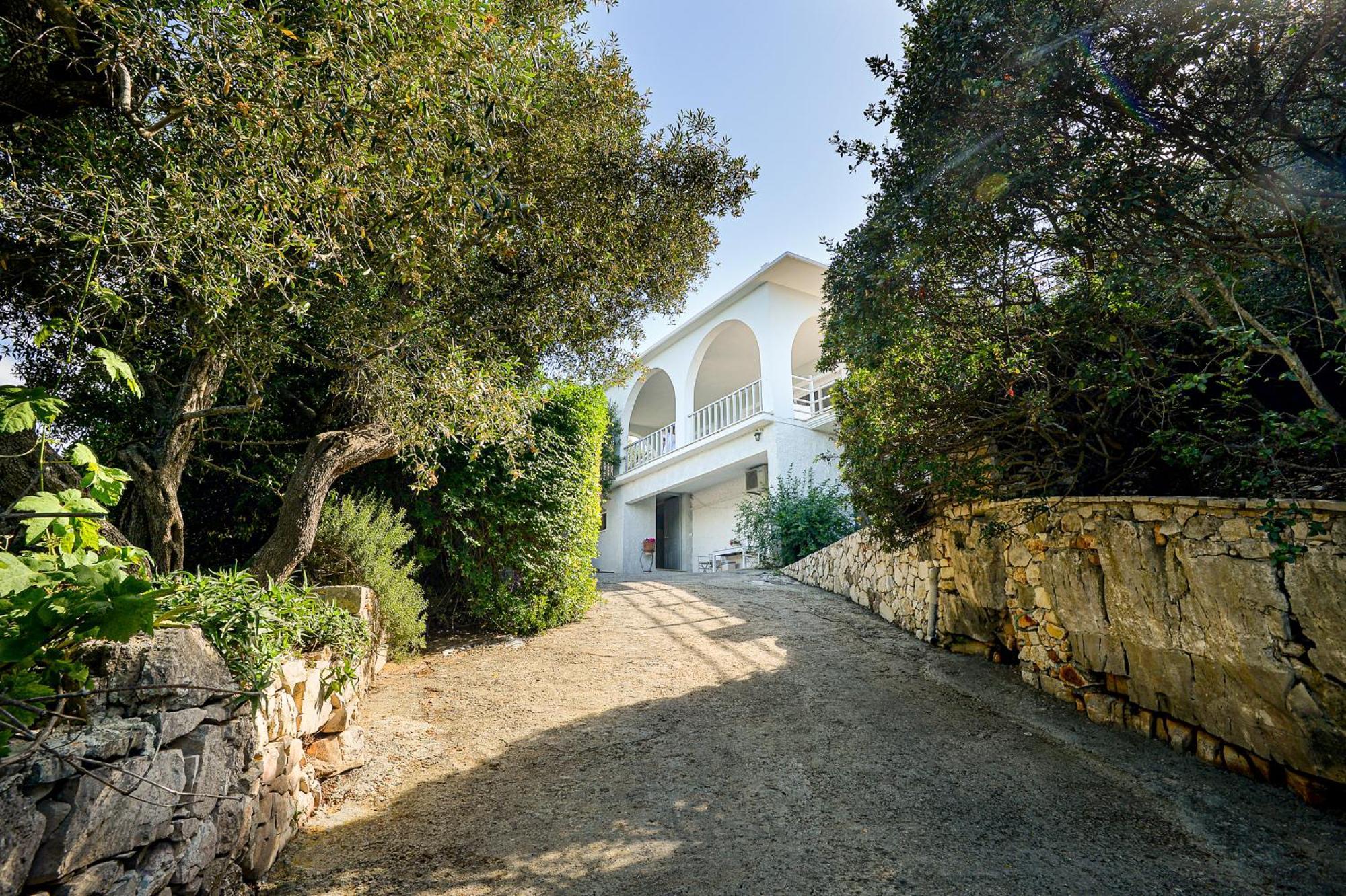 Вилла Lioniskari Seaviews - Paxoi'S Private Pool Oasis Porto Ozias Экстерьер фото