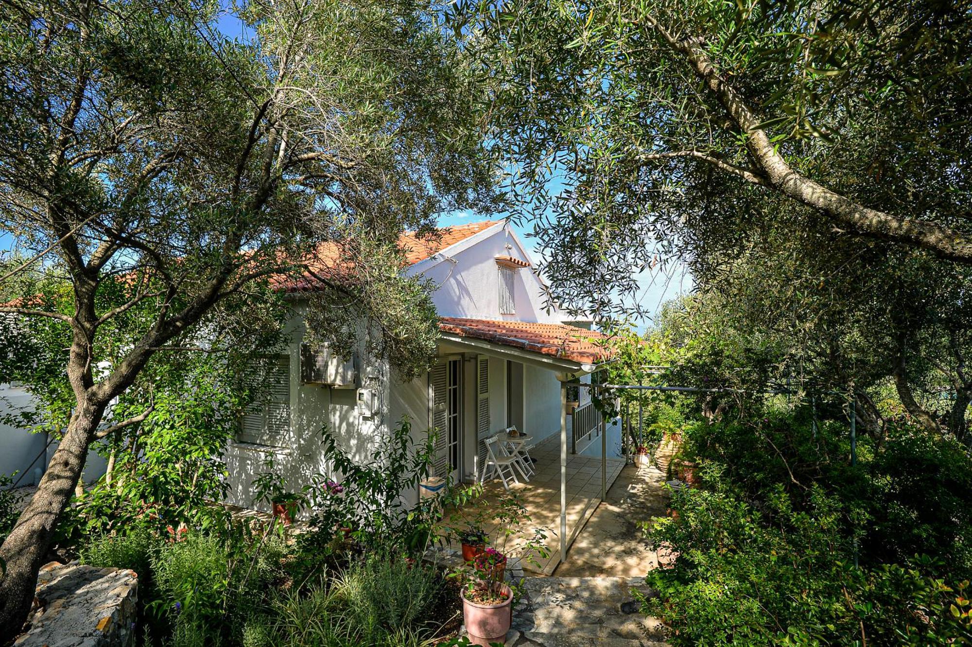 Вилла Lioniskari Seaviews - Paxoi'S Private Pool Oasis Porto Ozias Экстерьер фото