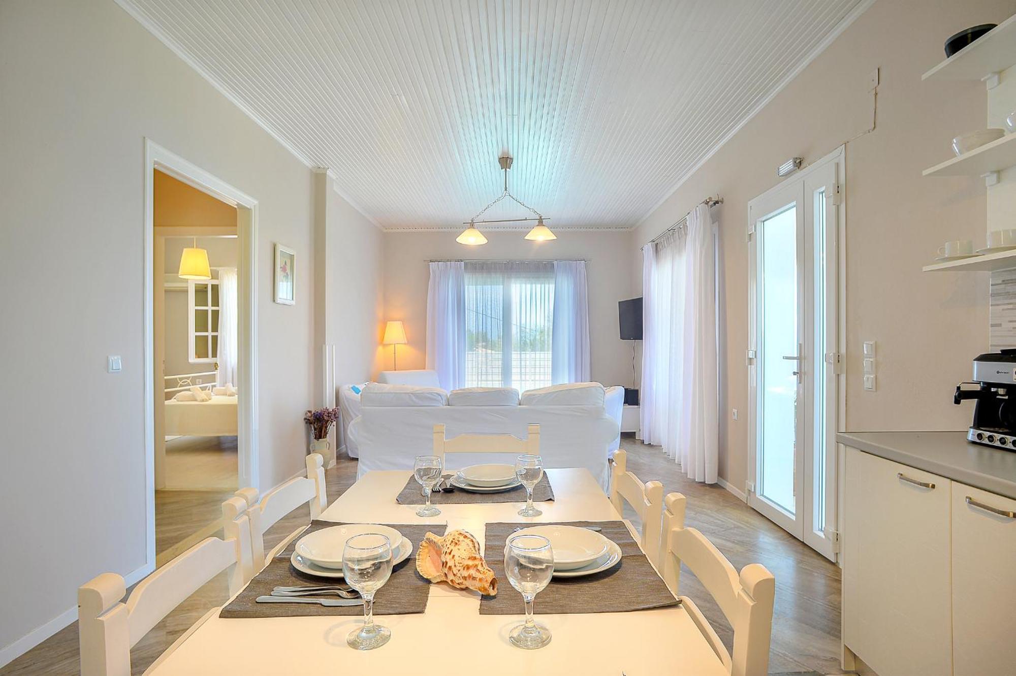 Вилла Lioniskari Seaviews - Paxoi'S Private Pool Oasis Porto Ozias Экстерьер фото